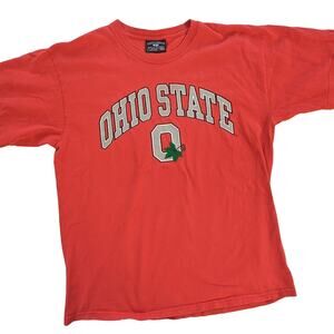 Vintage Ohio State University Football Steve & Barry's Red Shirt Size Large
